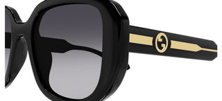 Gucci GG1557SK women Black Oversize Sunglasses