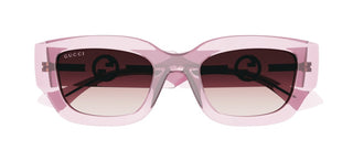 Gucci GG1558SK women Pink Geometric Sunglasses