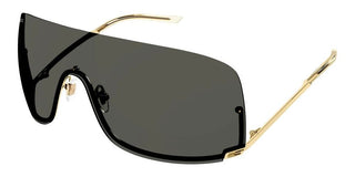 Gucci GG1560S unisex Gold Shield Sunglasses