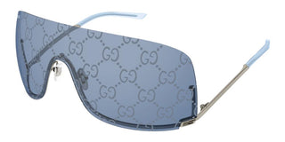 Gucci GG1560S unisex Grey Shield Sunglasses