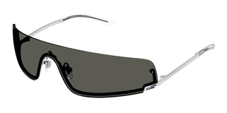 Gucci GG1561S unisex Silver Shield Sunglasses