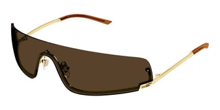 Gucci GG1561S unisex Gold Shield Sunglasses