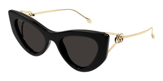 Gucci GG1565S women Gold Cat Eye Sunglasses