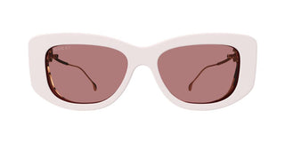 Gucci GG1566SA women Pink Squared Sunglasses