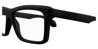 Gucci GG1573O men Black Squared Eyeglasses