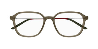 Gucci Gg1576o Men Brown Squared Eyeglasses