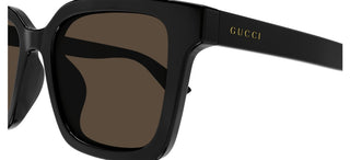 Gucci Gg1582sk Men Black Squared Sunglasses