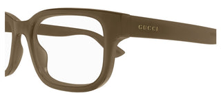 Gucci Gg1584o Men Brown Squared Eyeglasses