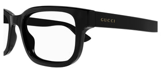 Gucci Gg1584o Men Black Squared Eyeglasses