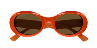 Gucci Gg1587s Women Orange Oval Sunglasses