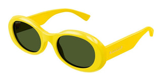 Gucci Gg1587s Women Yellow Oval Sunglasses