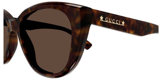 Gucci Gg1588s Women Havana Cat Eye Sunglasses