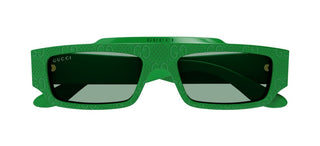 Gucci Gg1592s Men Green Squared Sunglasses