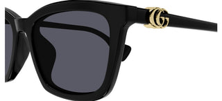 Gucci Gg1596sk Women Black Squared Sunglasses