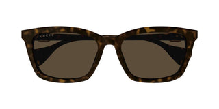 Gucci Gg1596sk Women Havana Squared Sunglasses