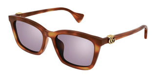 Gucci Gg1596sk Women Havana Squared Sunglasses