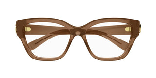 Gucci Gg1597o Women Brown Cat Eye Eyeglasses