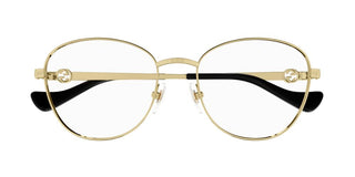 Gucci Gg1601o Women Black Round Eyeglasses