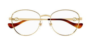 Gucci Gg1601o Women Havana Round Eyeglasses