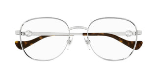 Gucci Gg1602o Women Silver Round Eyeglasses