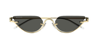 Gucci Gg1603s Women Gold Cat Eye Sunglasses