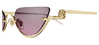 Gucci Gg1603s Women Gold Cat Eye Sunglasses