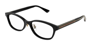 Gucci Gg1612oj Unisex Black Round Eyeglasses