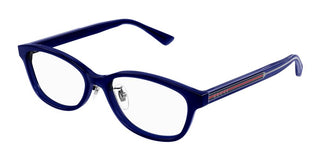 Gucci Gg1612oj Unisex Blue Round Eyeglasses