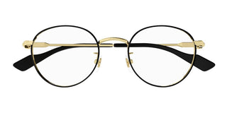 Gucci Gg1613oj Women Gold Round Eyeglasses