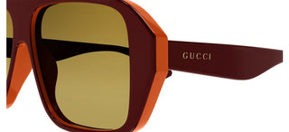 Gucci Gg1615s Men Red Pilot Sunglasses