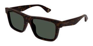 Gucci Gg1618s Men Havana Squared Sunglasses