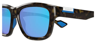 Gucci Gg1630s Men Havana Squared Sunglasses