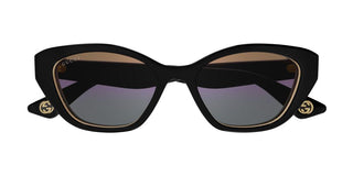 Gucci Gg1638sa Women Black Cat Eye Sunglasses