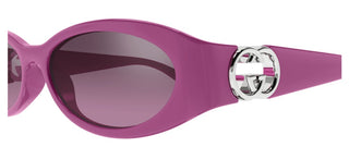 Gucci Gg1660s Women Pink Oval Sunglasses