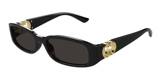 Gucci Gg1661s Women Black Rectangle Sunglasses