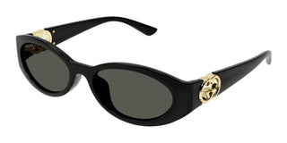 Gucci Gg1662sa Women Black Oval Sunglasses