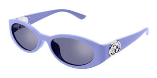 Gucci Gg1662sa Women Violet Oval Sunglasses