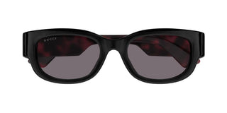 Gucci Gg1667sk Women Black Rectangle Sunglasses