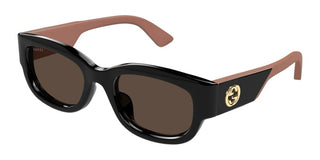 Gucci Gg1667sk Women Black Rectangle Sunglasses