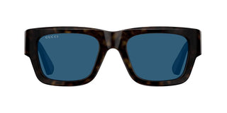 Gucci Gg1668s Men Havana Squared Sunglasses