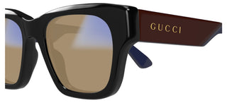 Gucci Gg1669s Men Black Squared Sunglasses