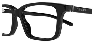 Gucci Gg1672o Men Black Squared Eyeglasses