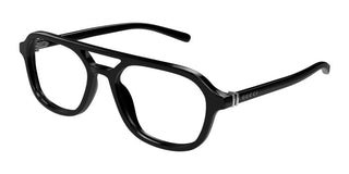 Gucci GG1673O men Black Pilot Eyeglasses