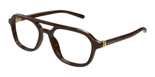 Gucci Gg1673o Men Brown Pilot Eyeglasses