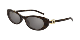 Gucci Gg1680s Women Havana Oval Sunglasses