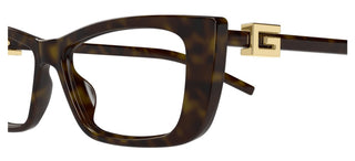 Gucci Gg1682o Women Havana Cat Eye Eyeglasses