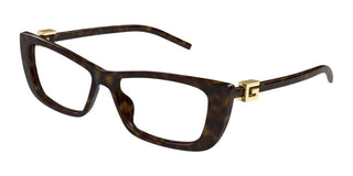 Gucci Gg1682o Women Havana Cat Eye Eyeglasses