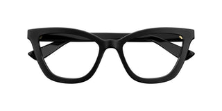 Gucci Gg1686o Women Black Butterfly Eyeglasses