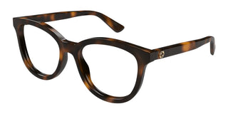 Gucci Gg1687o Women Havana Cat Eye Eyeglasses