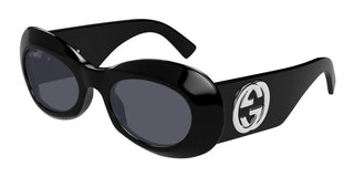 Gucci Gg1696s Women Black Oval Sunglasses